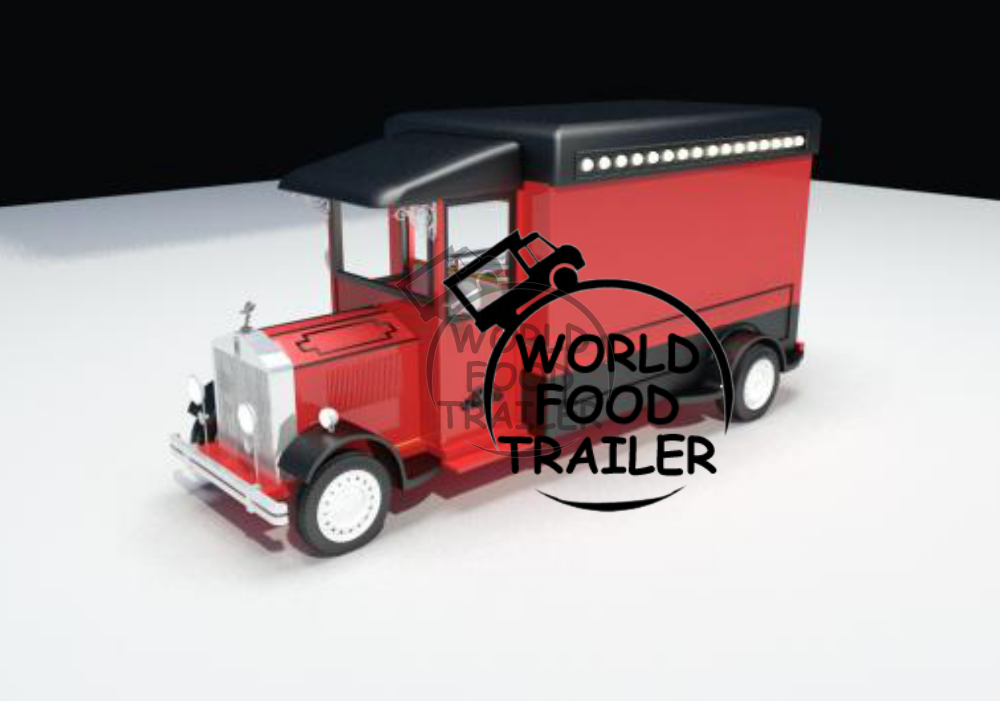 Vintage Food Truck, China Factory Food Truck, Food Trailer