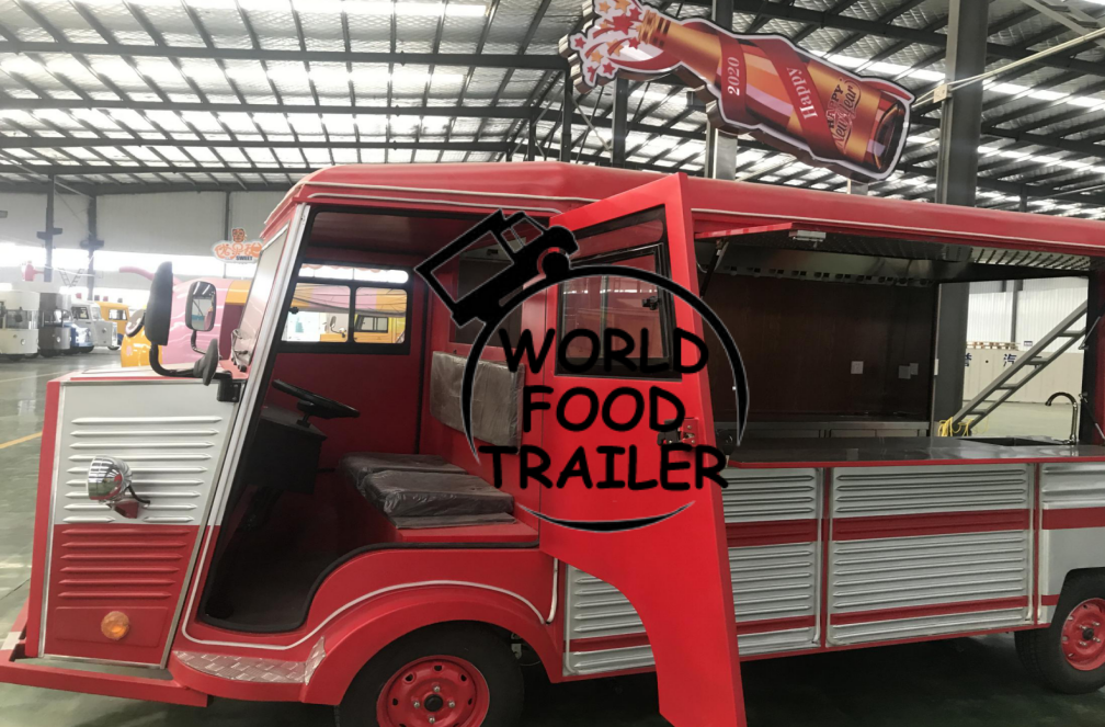 2023 Factory price snack food truck / trailer citroen for sale Citroen Food Truck