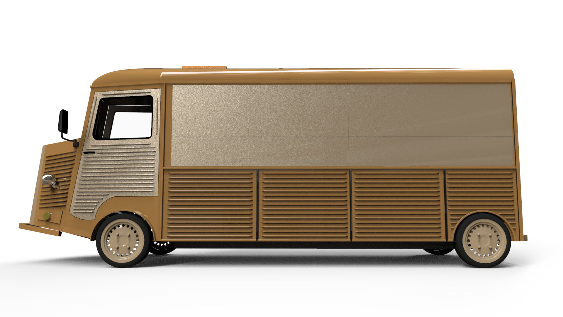 Extended Citroen Hy Food Truck