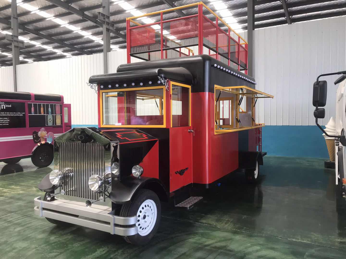 Vintage Food Truck, China Factory Food Truck, Food Trailer