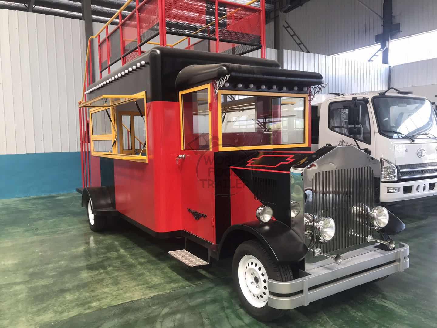 Vintage Food Truck, China Factory Food Truck, Food Trailer