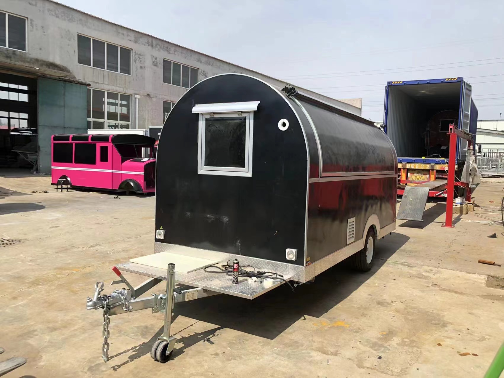 4.0M Round Food Trailer, Beer Trailer