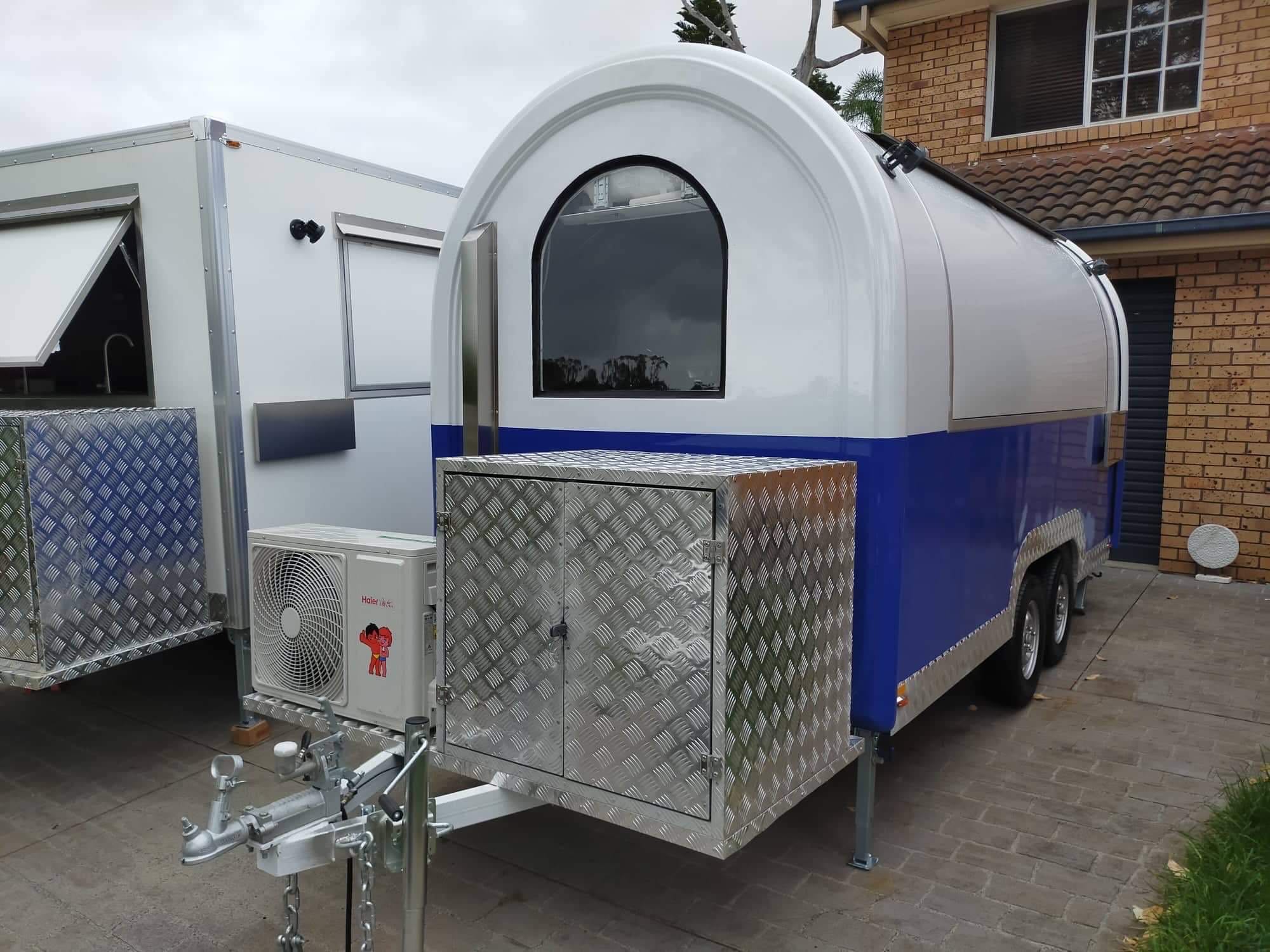 4.0M Round Food Trailer, Mobile Trailer, BBQ Trailer