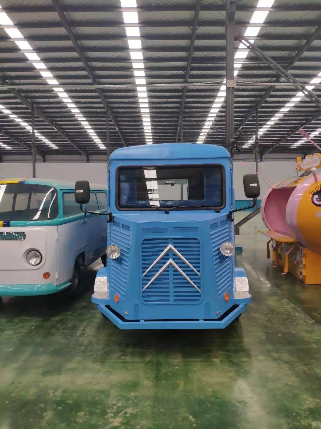 UK Extended Citroen Hy Truck, Fashion Style Hot Selling Citroen coffee vending panini Chinese food van vintage Citroen food truck