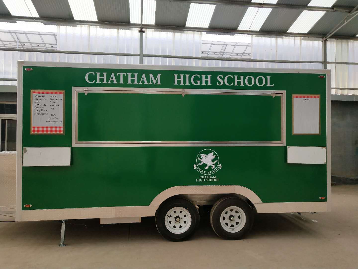 4.5M School Food Trailer, Snack cart，Coffee Trailer