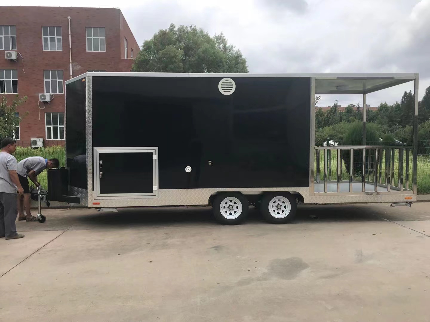Hot Sale Balcony Food Trailer Popular in Australia USA and New Zealand