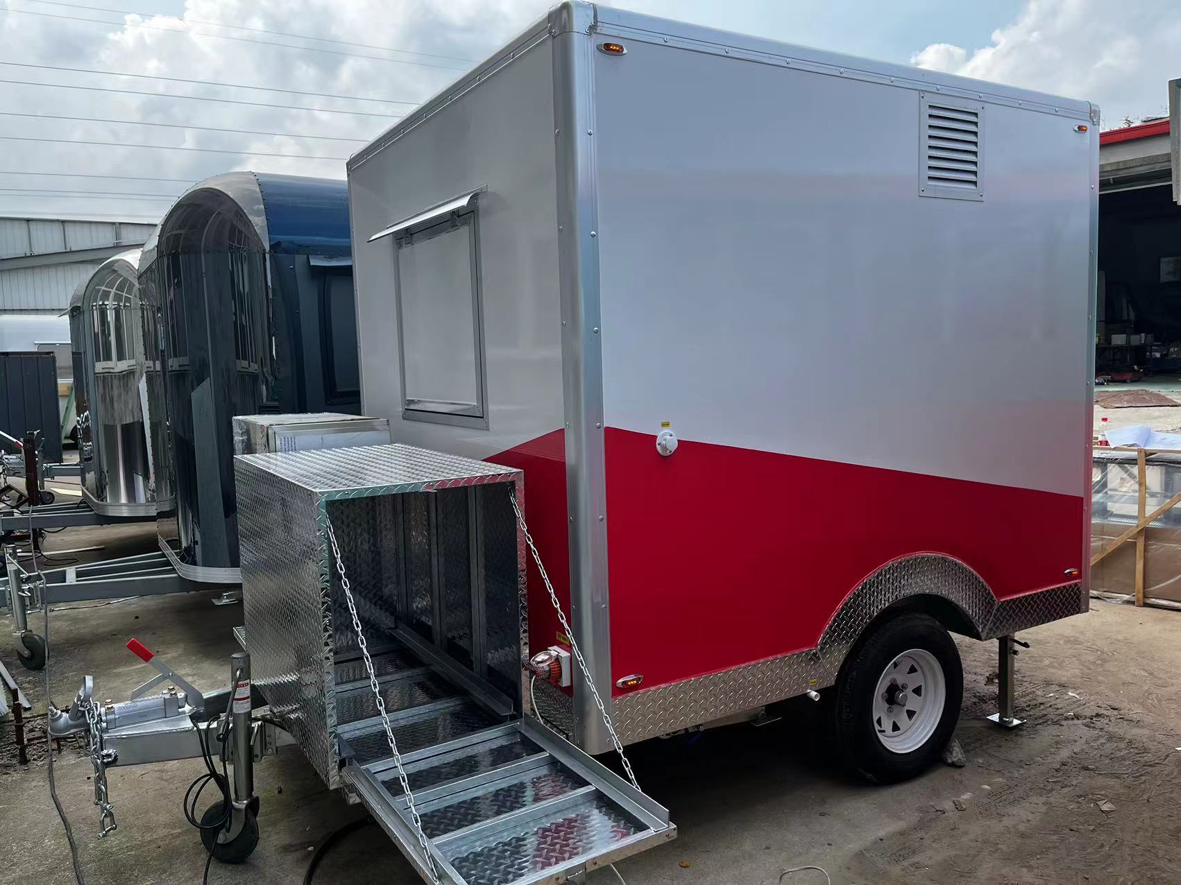 2.5 Meter Square Food Trailer, Australia Standard Box Trailer