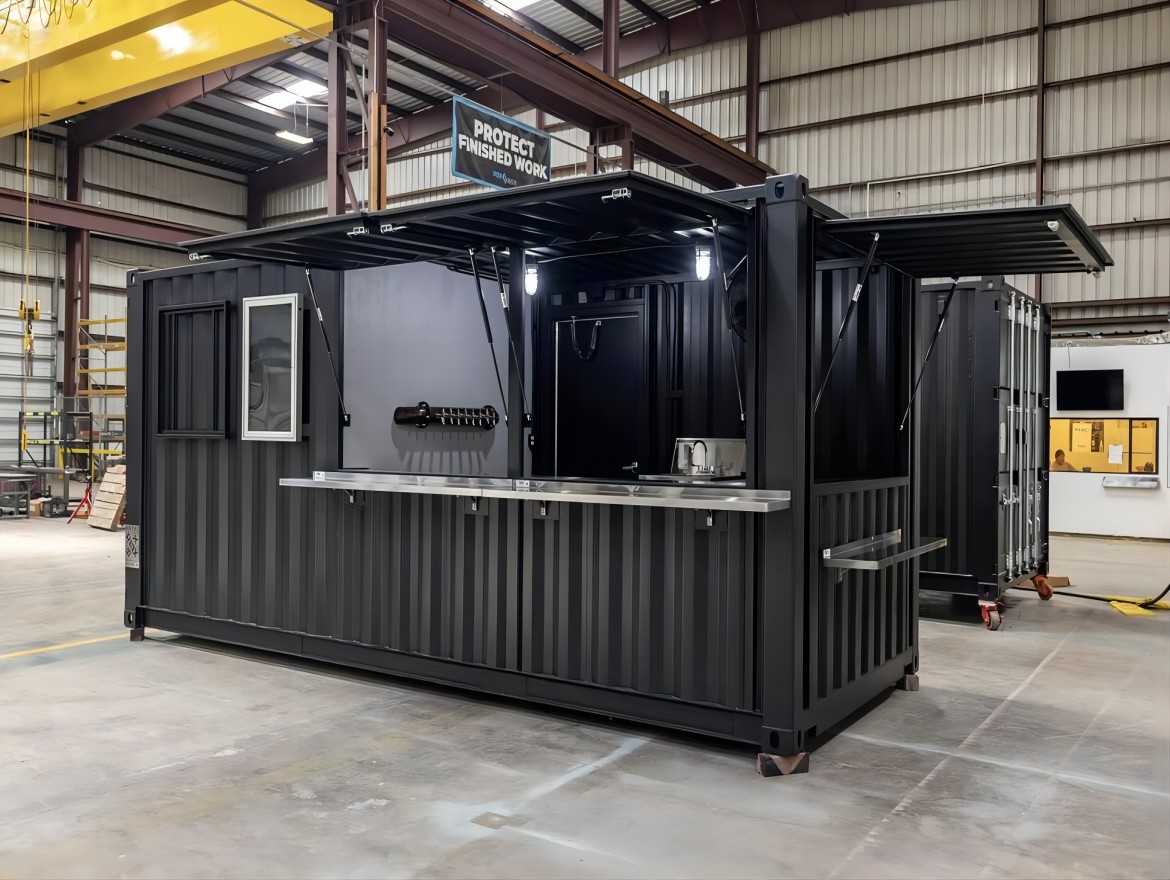 Naked 20FT Container Kitchen
