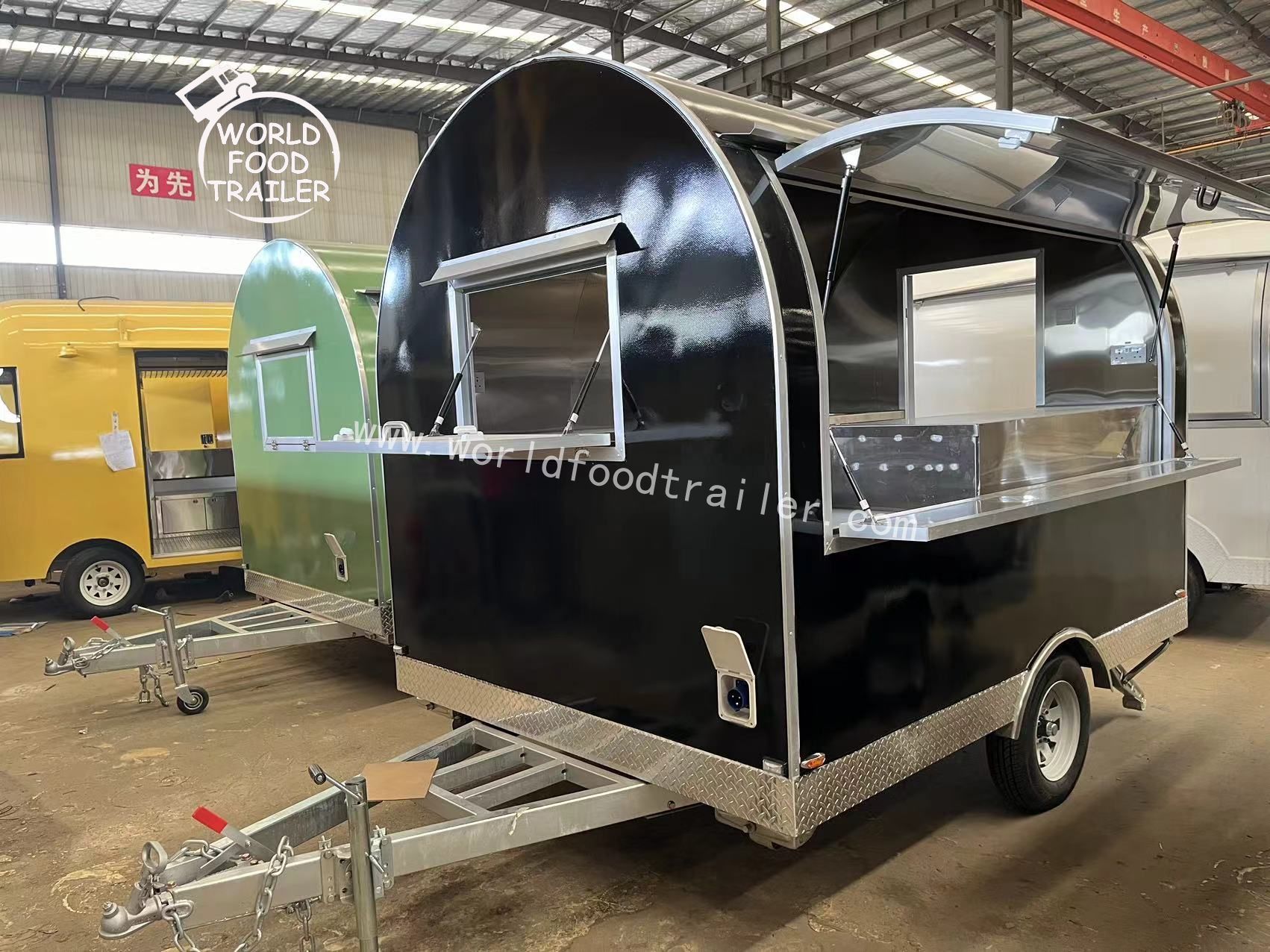 3M UK Standard Round Food Trailer