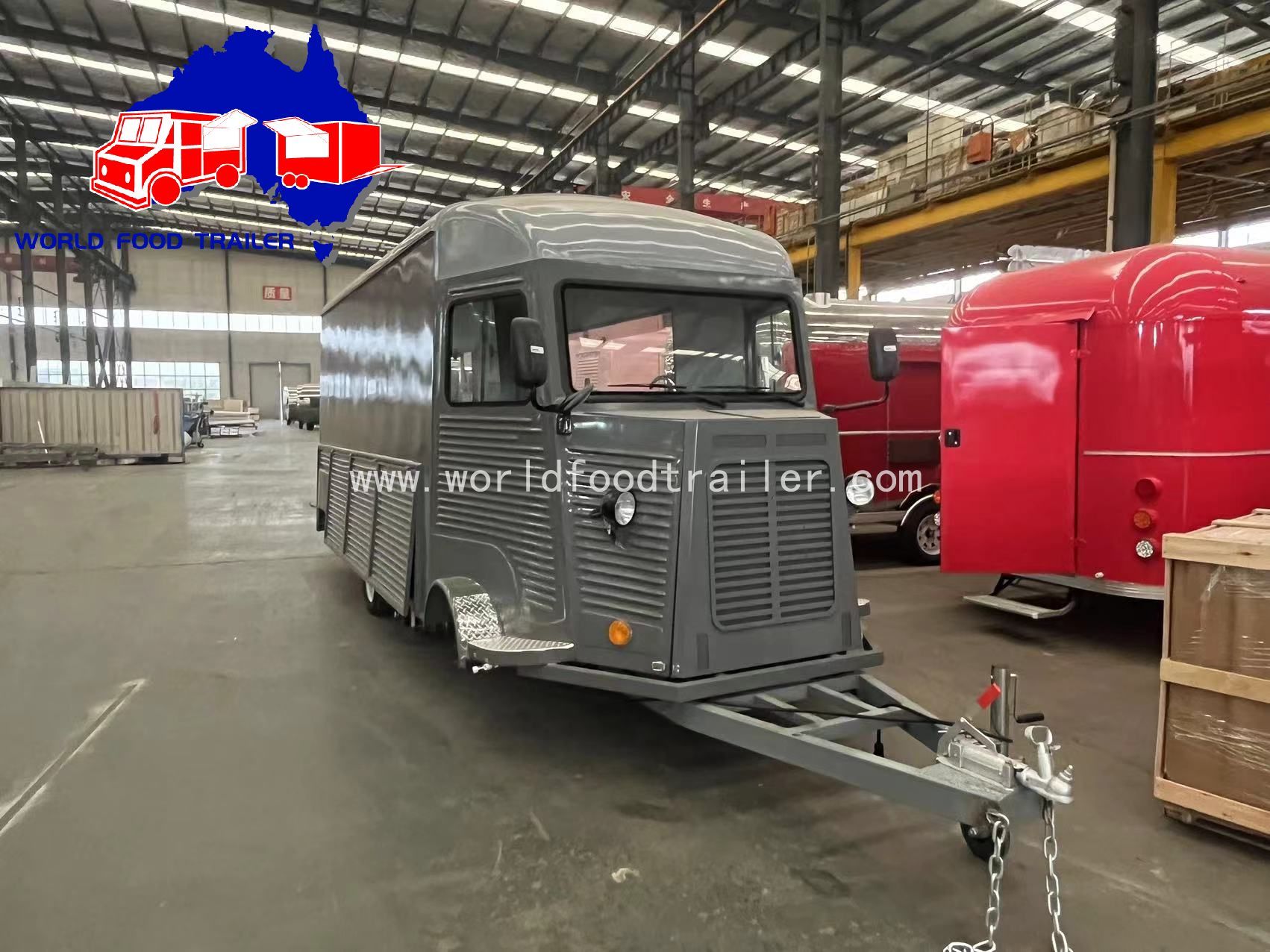 6M Heighten Hy Trailer, Tow Bar Citroen Hy Trailer