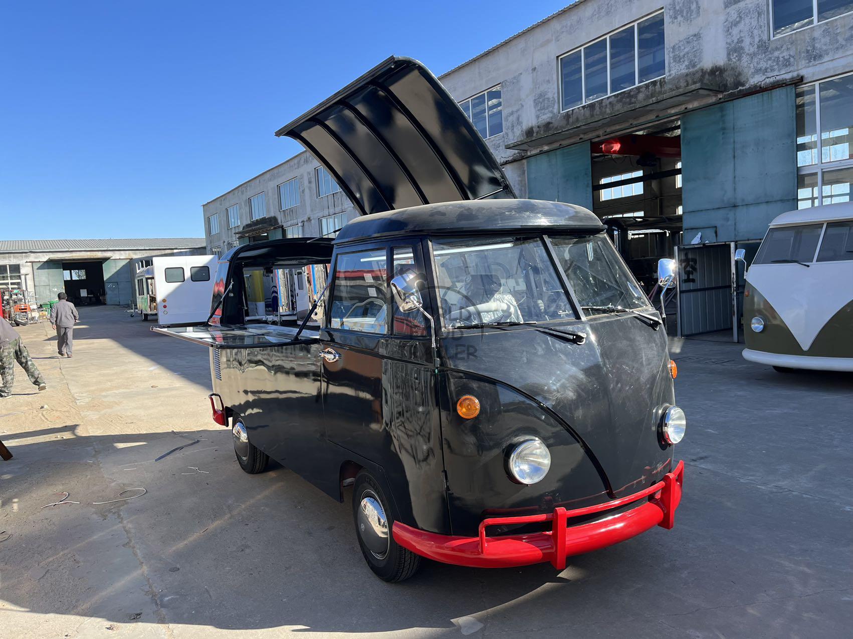 Electric Type Volkswagen T1 Food Truck