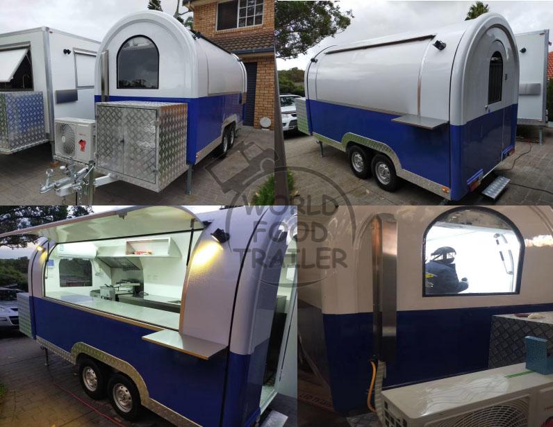 Updated Food Trailer for Sale, Made in China Food Van, Mobile Money Maker
