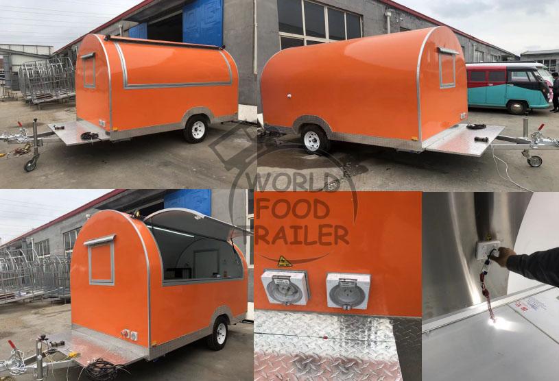 Updated Food Trailer for Sale, Made in China Food Van, Mobile Money Maker